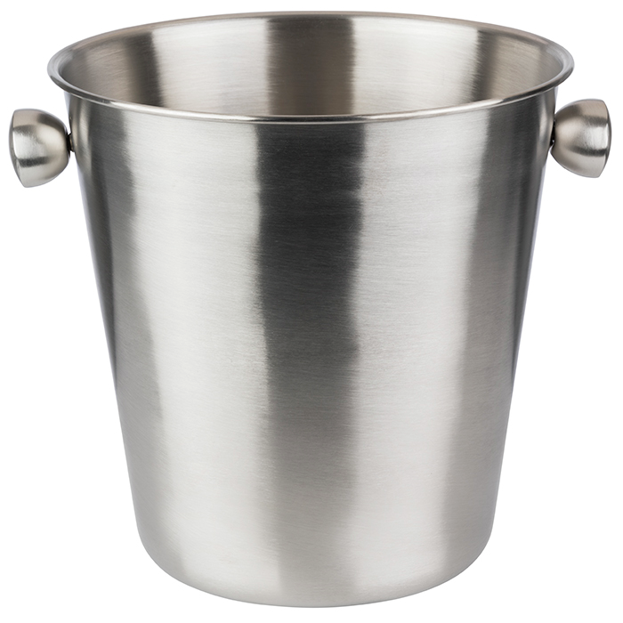 Wein- / Sektkühler Ø 20 cm, H: 20,5 cm , Edelstahl