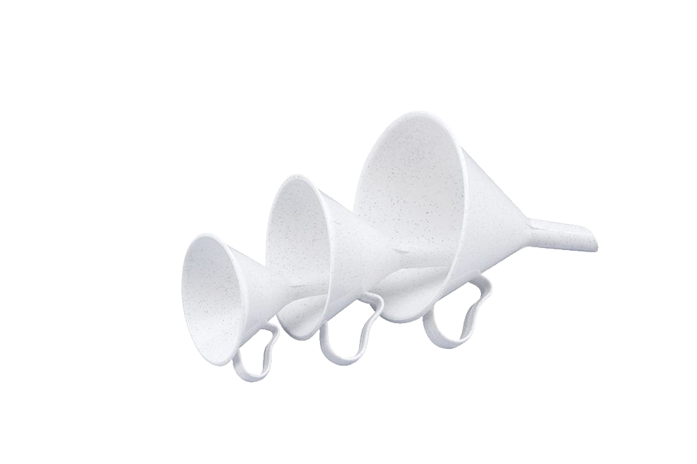 WACA 3_teiliges Trichterset granit