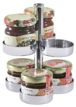 Marmeladenglas-Etagere für 6 Portionen