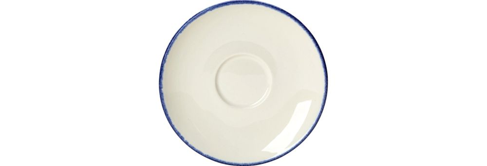 Steelite Espresso-Untertasse 125 mm Blue Dapple Blue Dapple