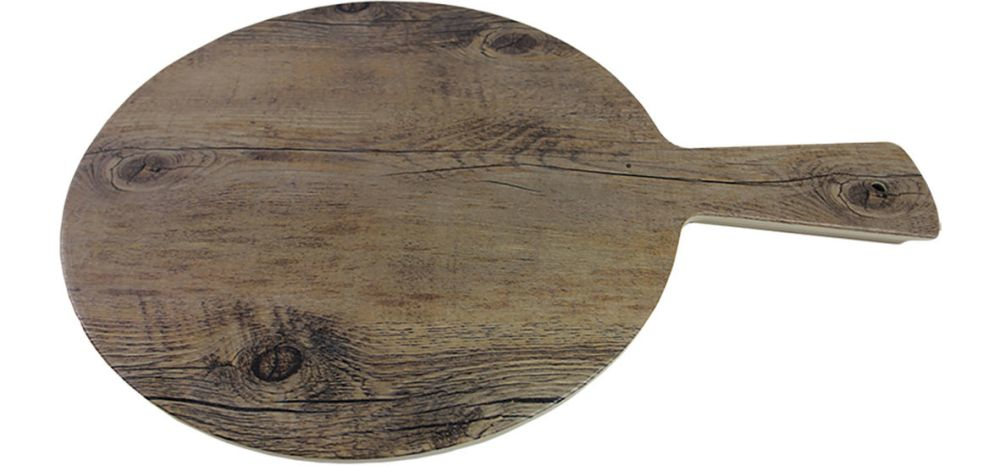 Steelite Servierbrett rund 380 mm mit Griff Driftwood