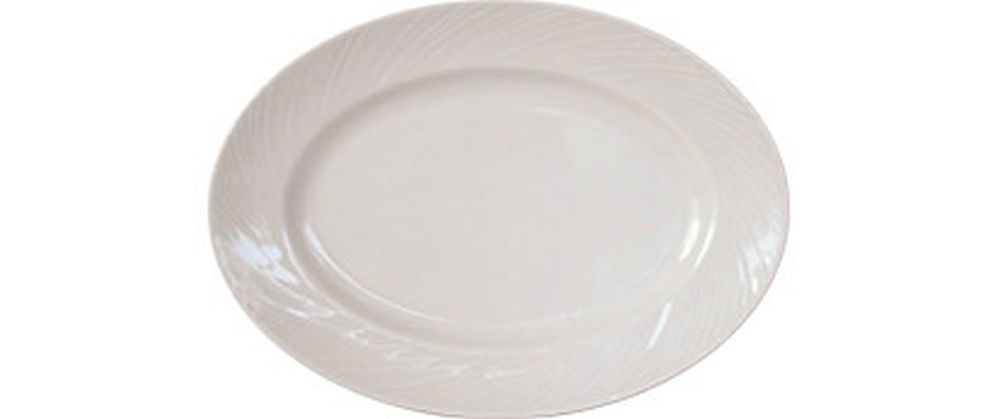 Steelite Platte oval 203 mm weiß Spyro
