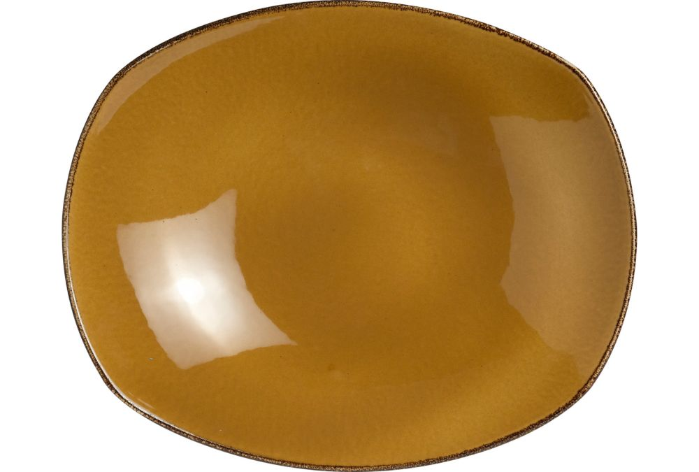 Steelite Teller Zest tief 203 mm Mustard Terramesa Mustard