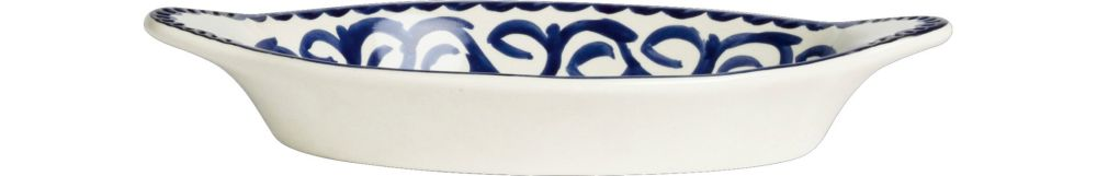 Steelite Schale oval mit Griffen Rarebit Anfora Puebla