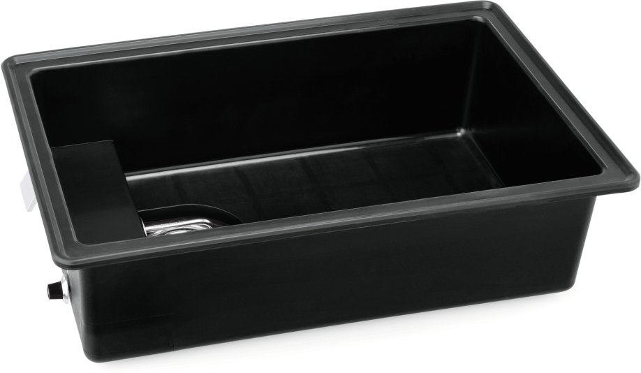 Elektro Kunststoffwasserbad GN 1/1, 56 x 36 x 16 cm, Polypropylen
