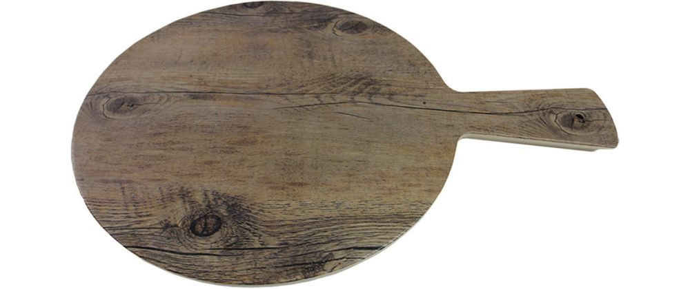 Steelite Servierbrett rund 340 mm mit Griff Driftwood