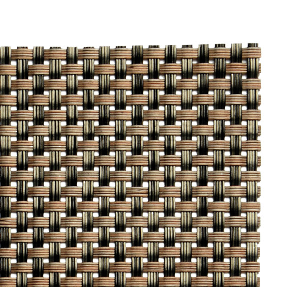 Servietten- und Bestecktaschen 24 x 9 cm, beige, braun , Braun