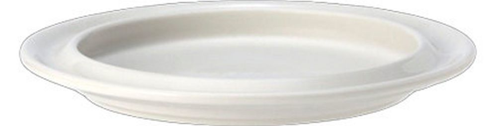 Steelite Teller 255 mm weiß mit grünem Rand Rio Green