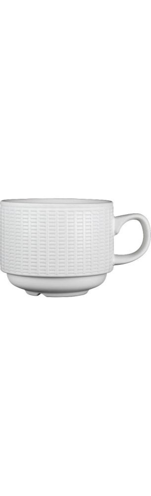 Steelite Tasse stapelbar 0,21 l weiß Willow
